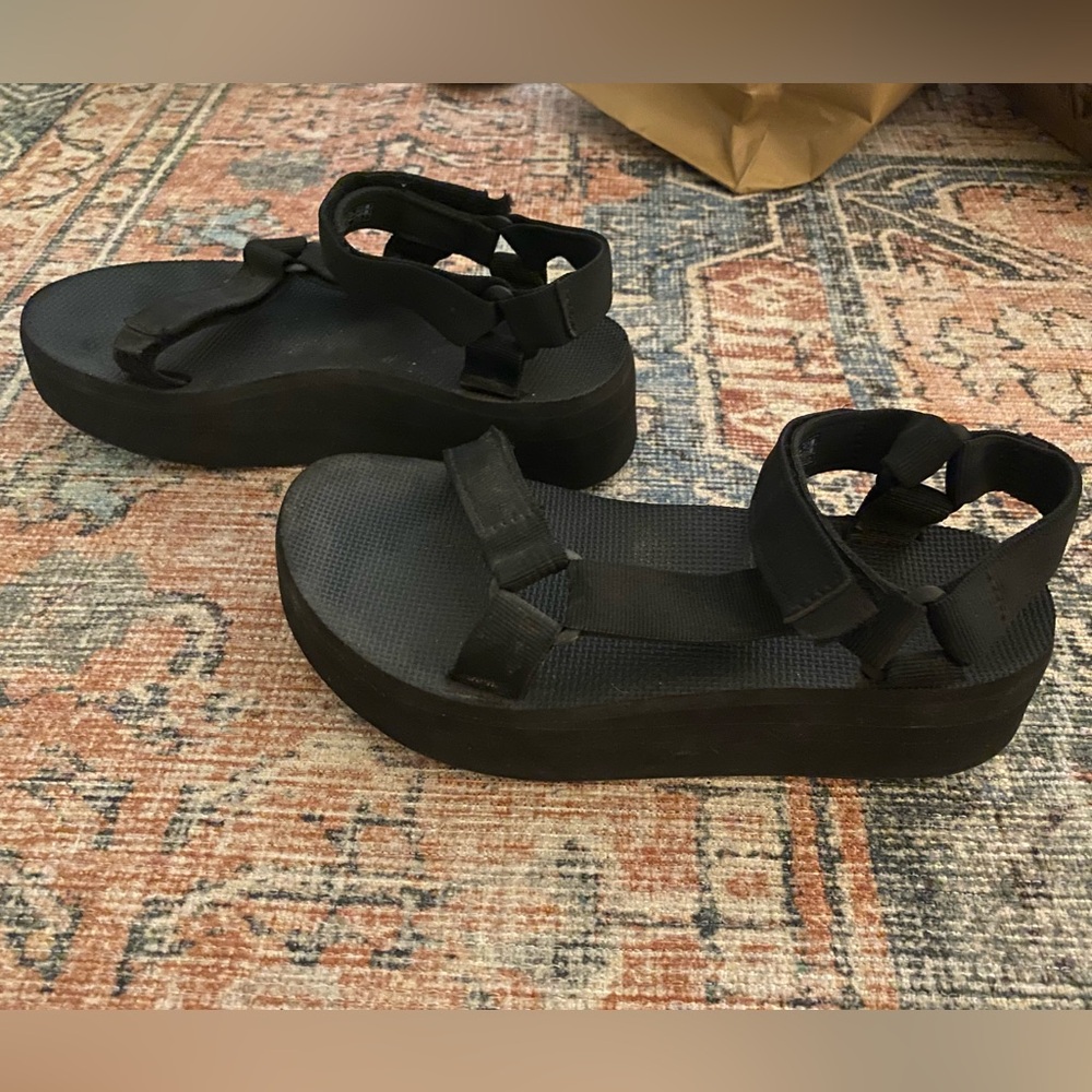 Teva platform sandals